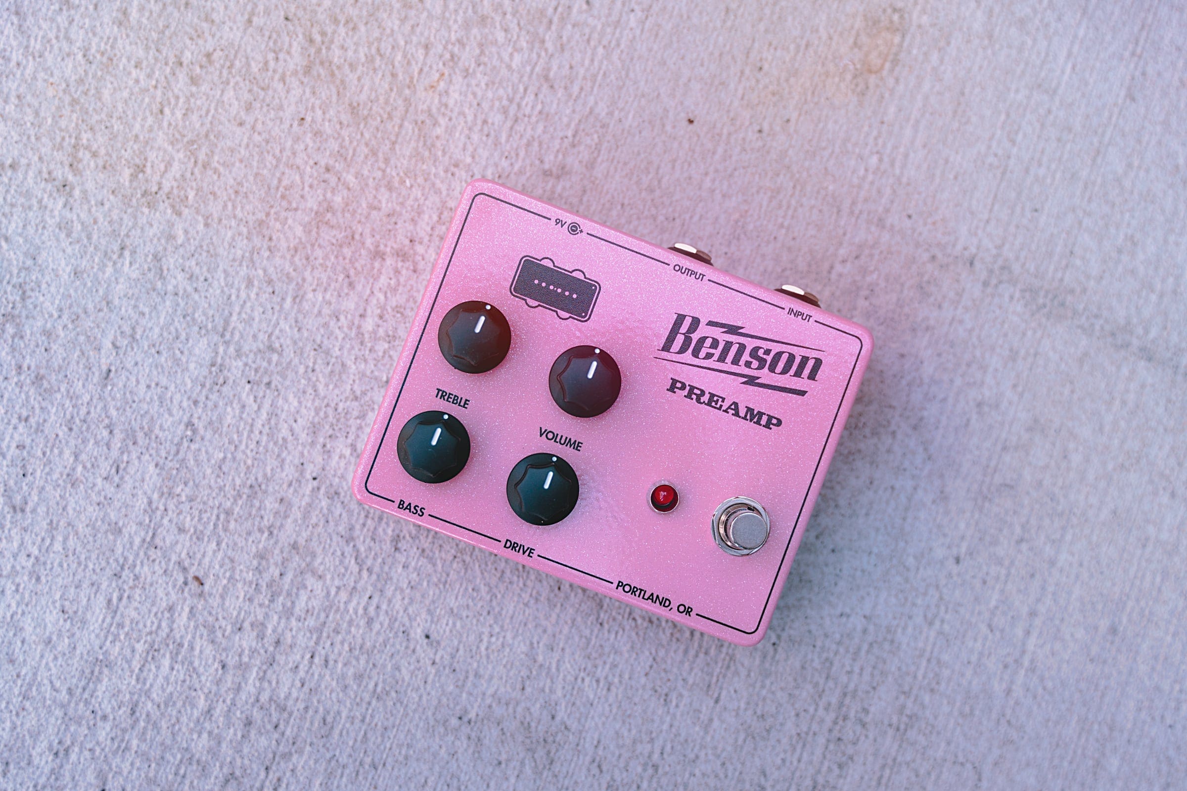 Benson Preamp Black Bobbin Exclusives